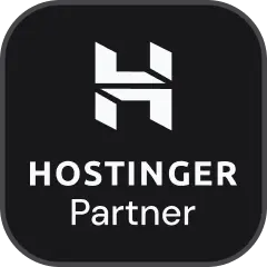 Badge Hostinger Partner