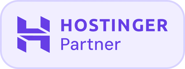 Badge Hostinger Partner